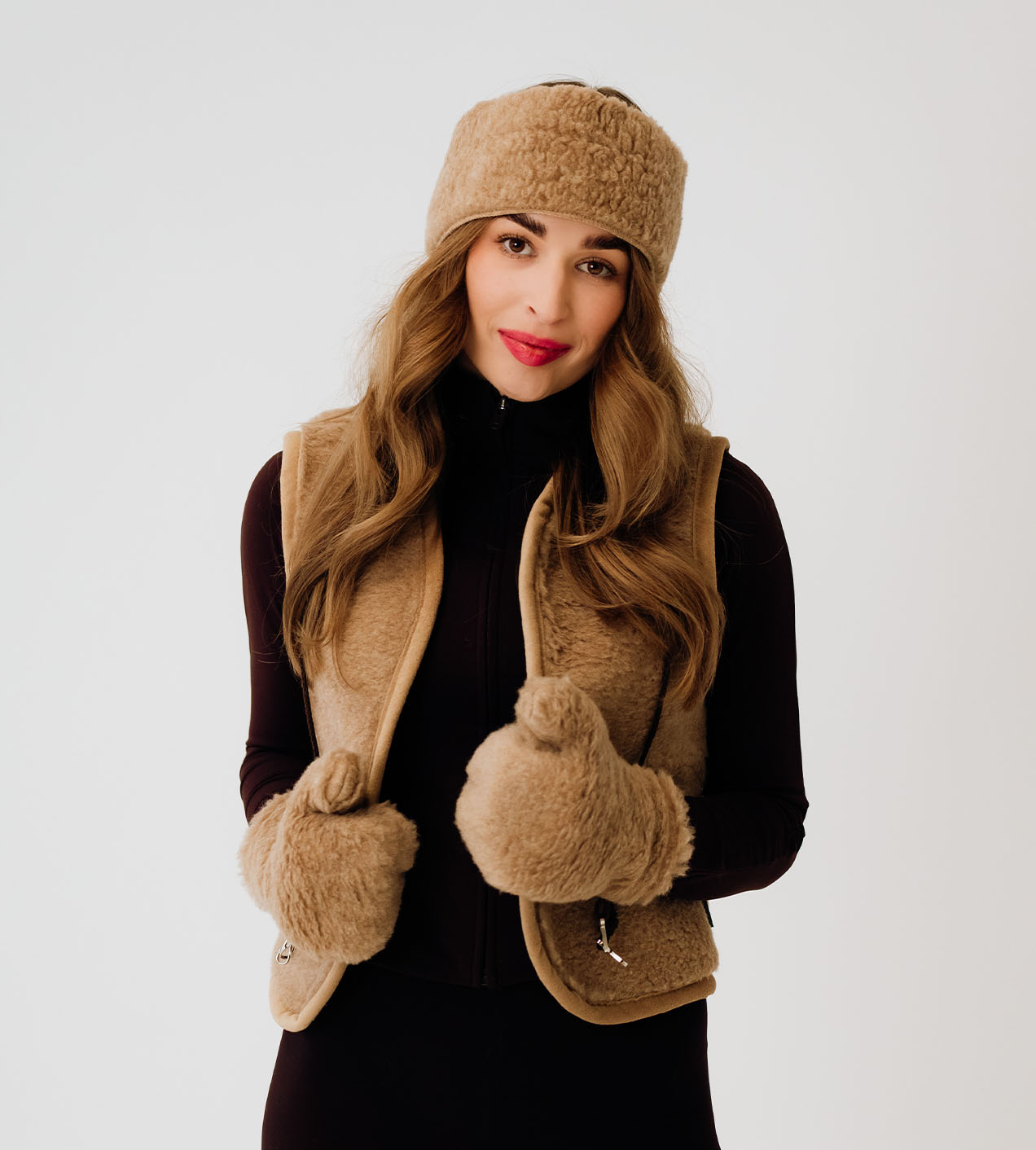 WoolVibes Camel Vest