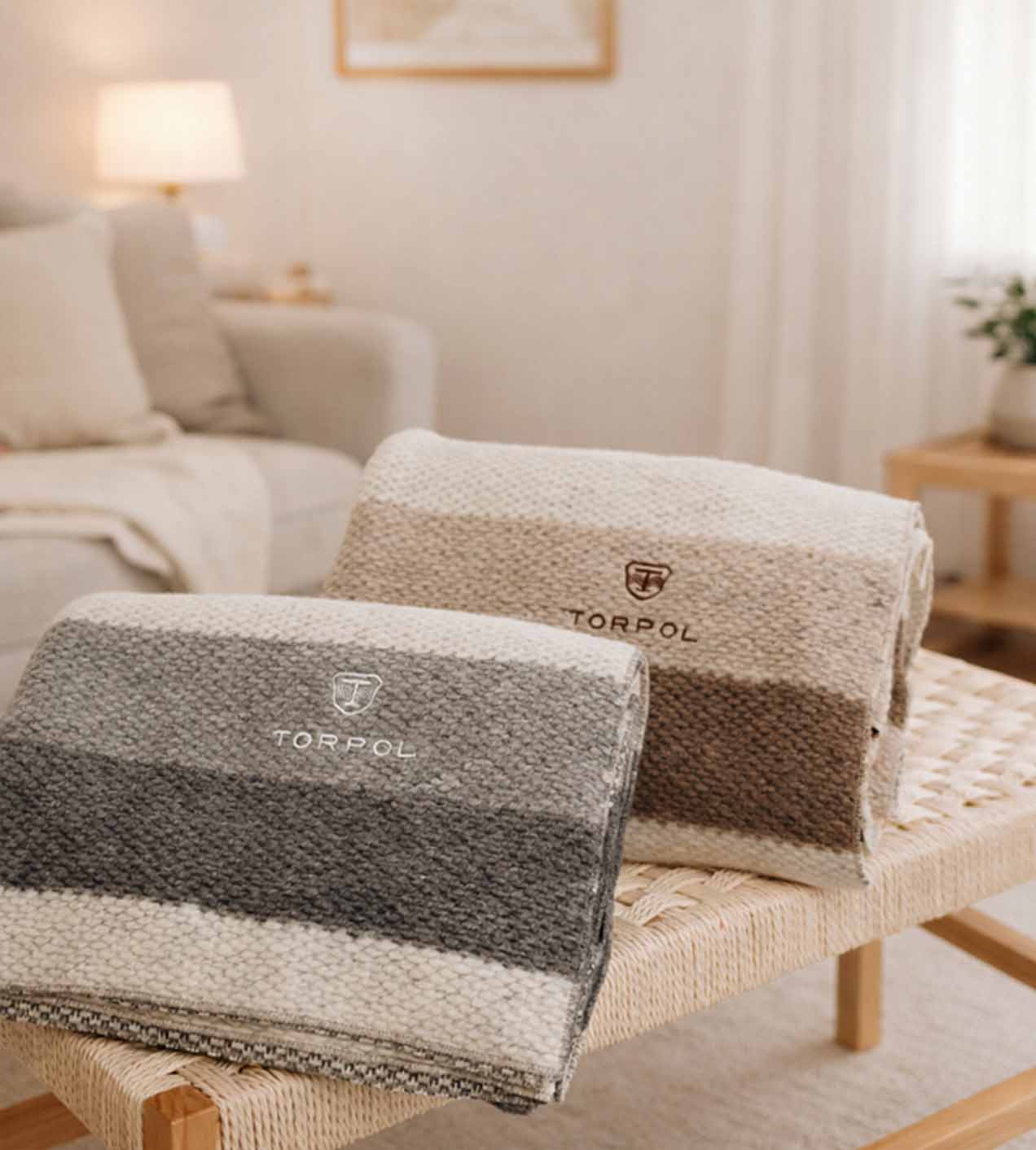 Stripe Wool Blanket