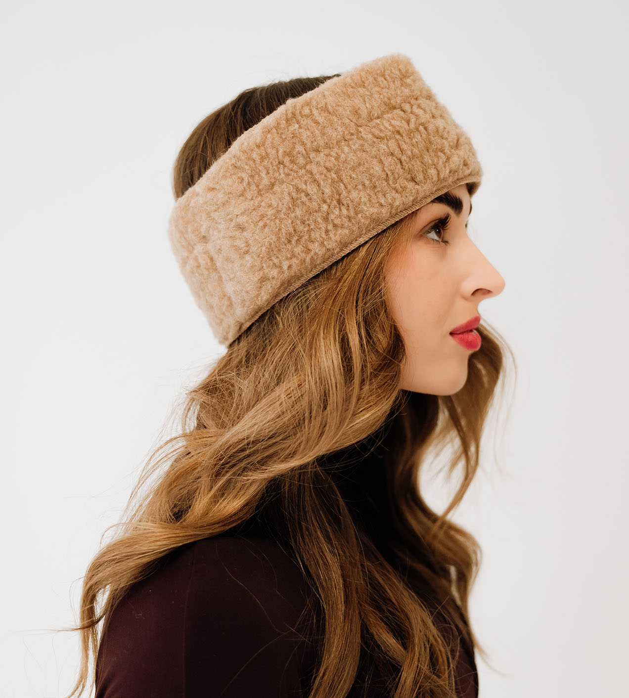 WoolVibes Camel Headband