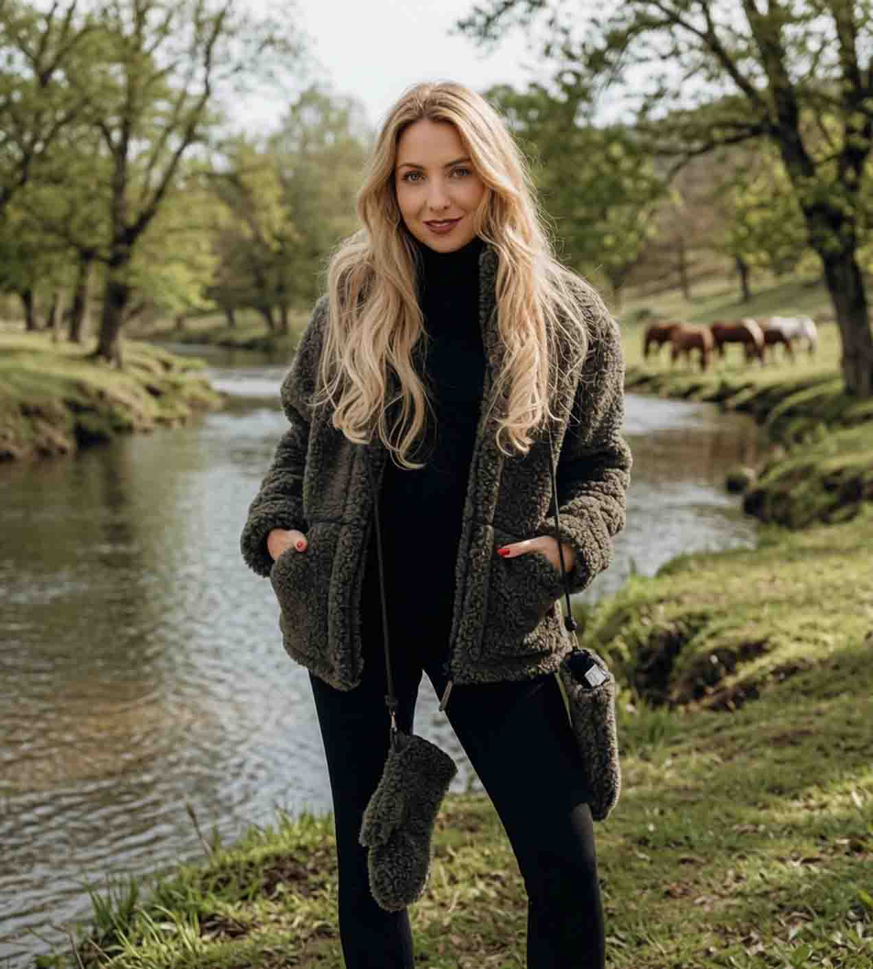 Wooly Graphite Jacket