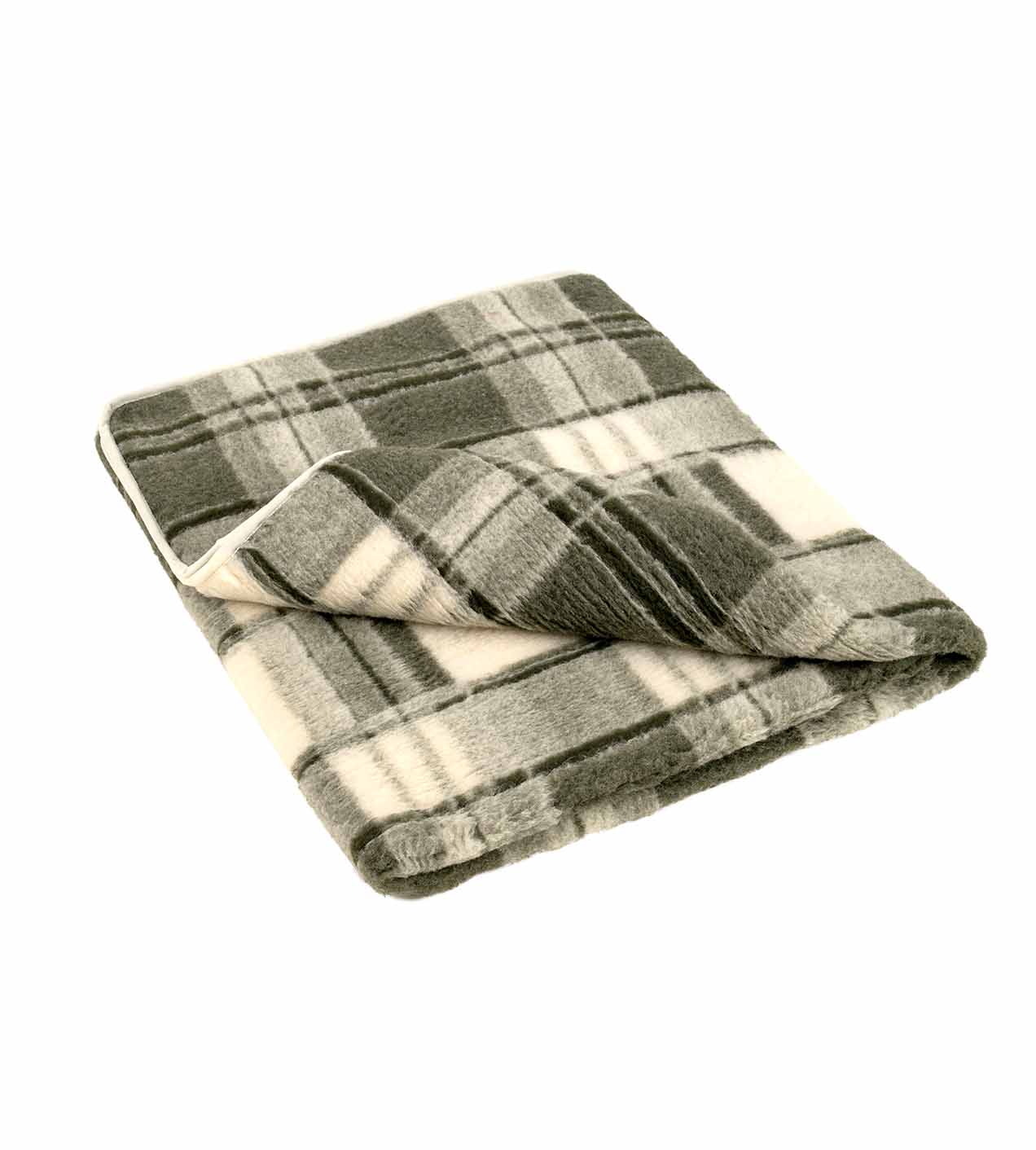 Plaid Wool Blanket