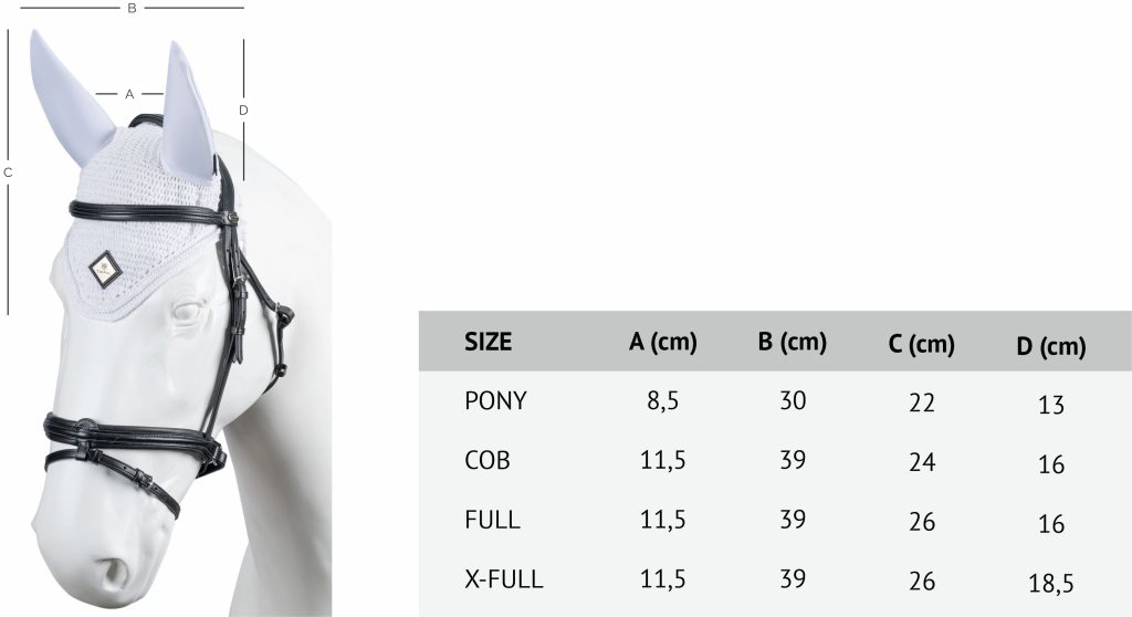 TORPOL_Ear Net - Size Chart