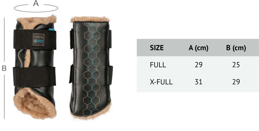 Magnetic Walking Boost - Size Chart