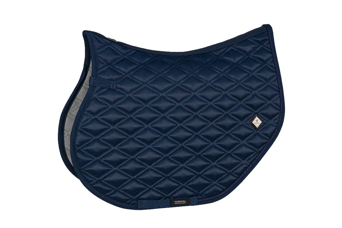 TORPOL_Classic_Even_Jumping_Saddle_Pad_navy