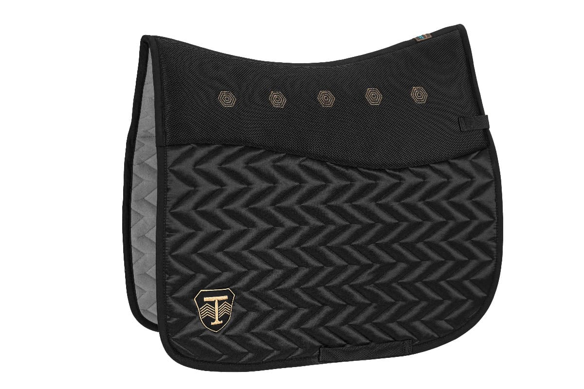 TORPOL_Classic_B-nev_Magnetic_Dressage_Saddle_Pad_black_right_side