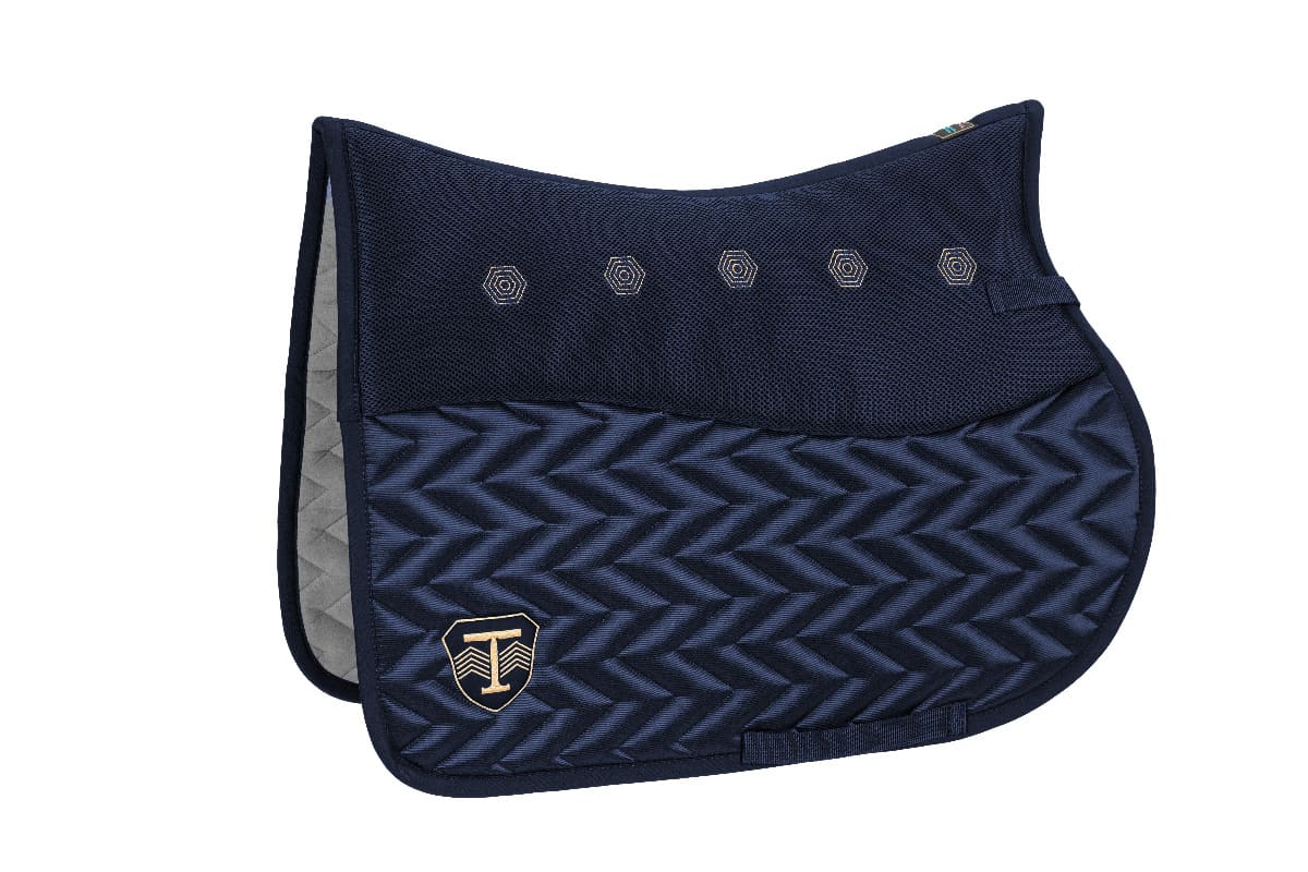 TORPOL_Classic_B-nev_Magnetic_Jumping_Saddle_Pad_navy_right_side